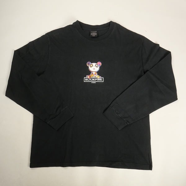 村上隆×blackpink ロングTシャツ ブラック 【公式通販】