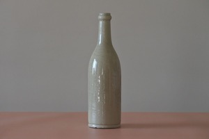 19th C. French Stoneware Cider Bottle C