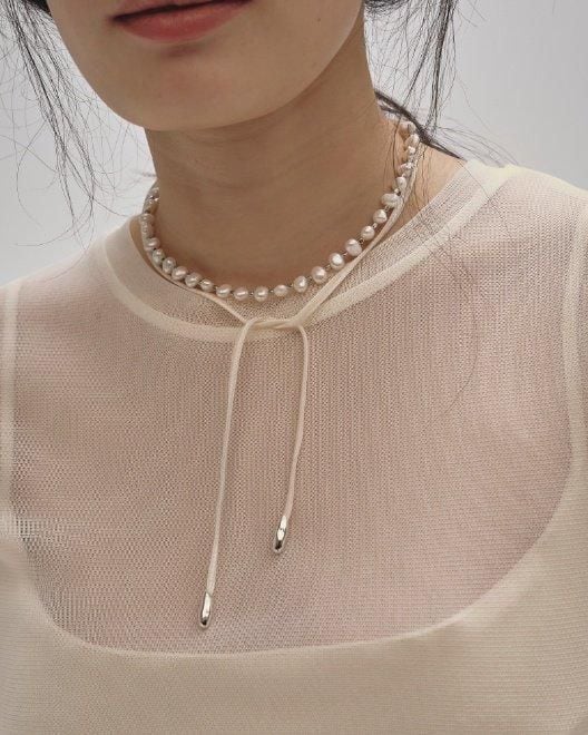 TODAYFUL ネックレス パール リボンチョーカー todayful Pearl Ribbon Choker【12510909】 | AMBIENT SHARE