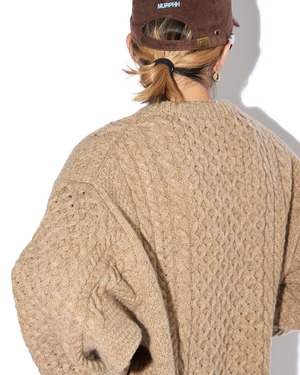refomed "GUNTE KNIT SWEATER〔BEIGE〕"