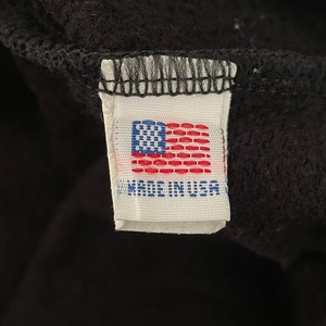 【FLEECE】USA製 プリント ロゴ 薄手スウェット トレーナー Lサイズ アメリカ古着