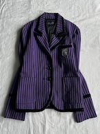 "STIGMATA" Stripe School Jacket