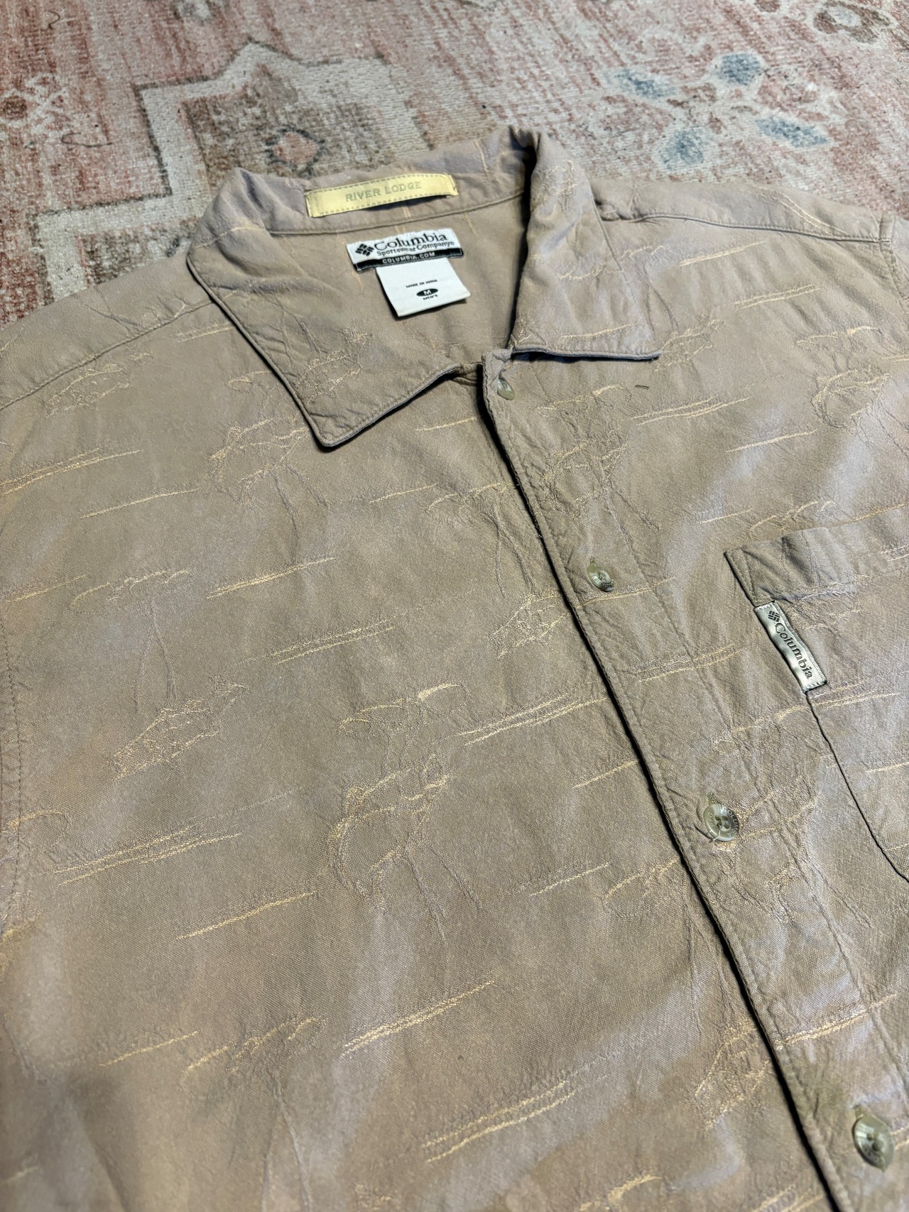 Columbia / ALOHA shirts / Damage / REMAKE Shirts