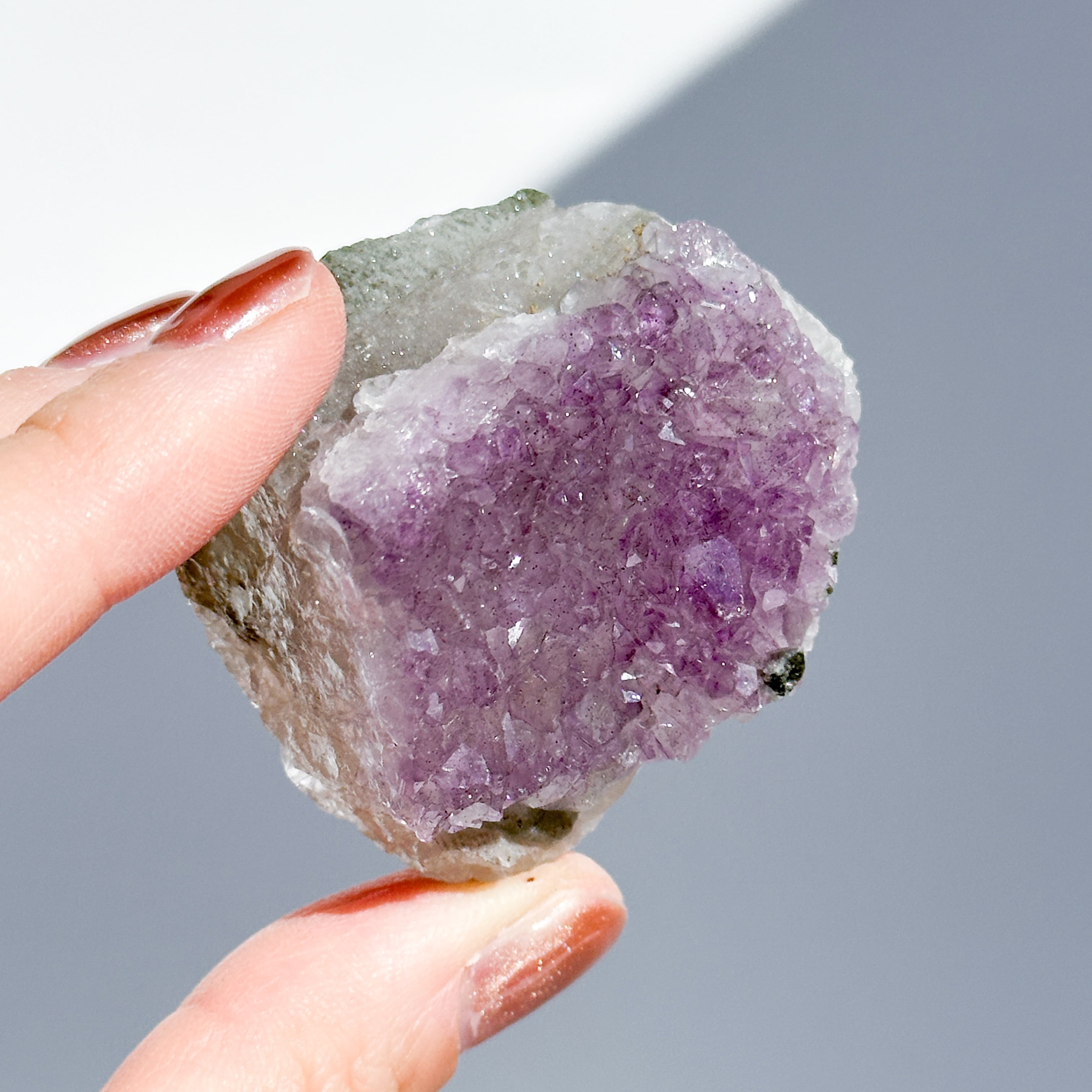 インド・カルール産アメジスト クラスター 38◇ Amethyst ◇天然石