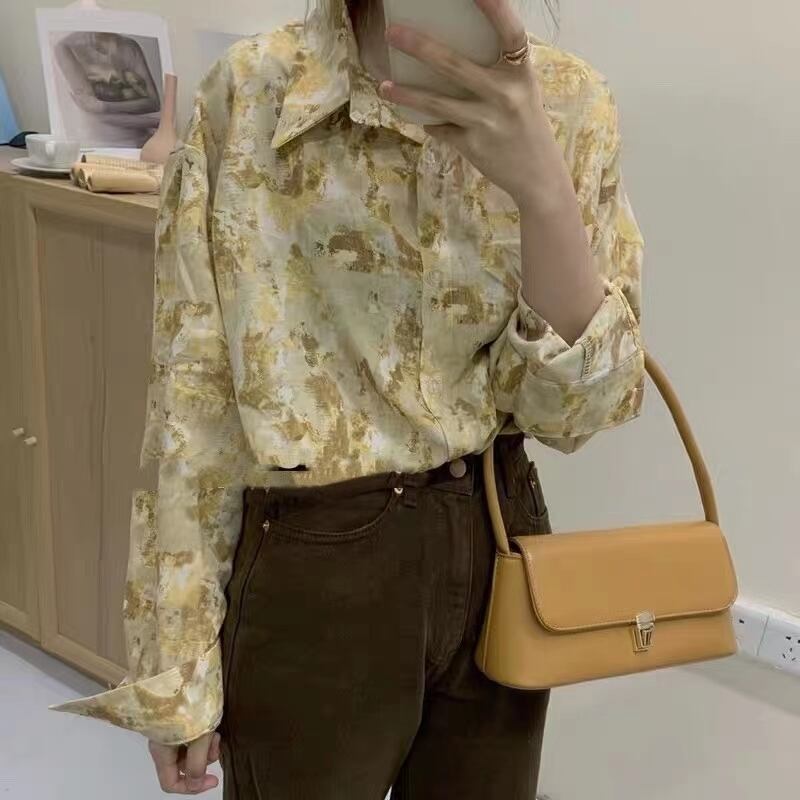 柄シャツ　AJ2205-615