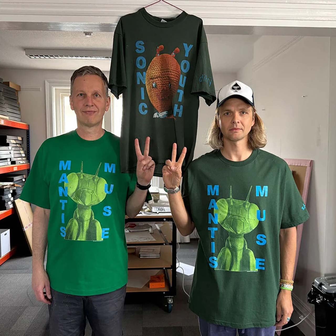 DAVID SHRIGLEY: Mantis Muse Limited Edition T-SHIRTS | ON SUNDAYS