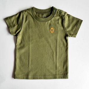 Mr.TEE UNRICH Mohiccan Logo Tee 【80-150cm】Olive