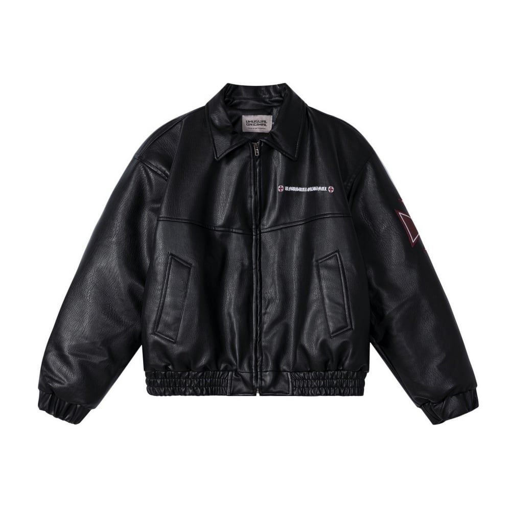 暖かさUP】PUレザークロス 中綿ジャケット T1961 | wshot