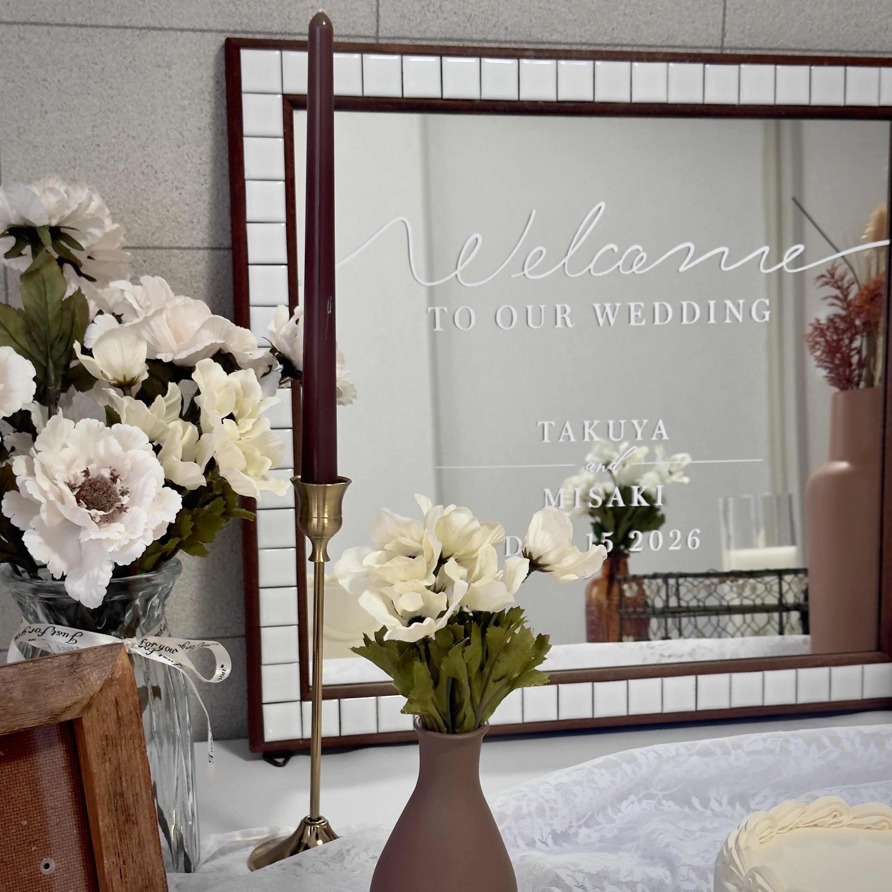 FUWARI GARDEN（レンタルウェルカムスペースセット)|結婚式ウェルカム