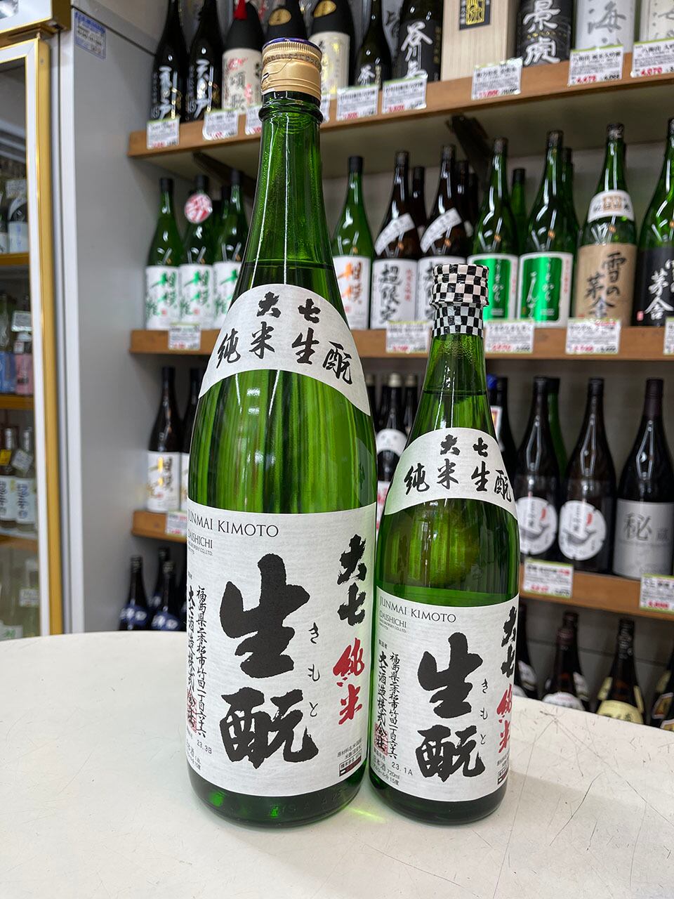 大七 純米大吟醸 1800ml 箱入り　送料込 大七 純米生酛 1800ml | 伊勢元酒店online