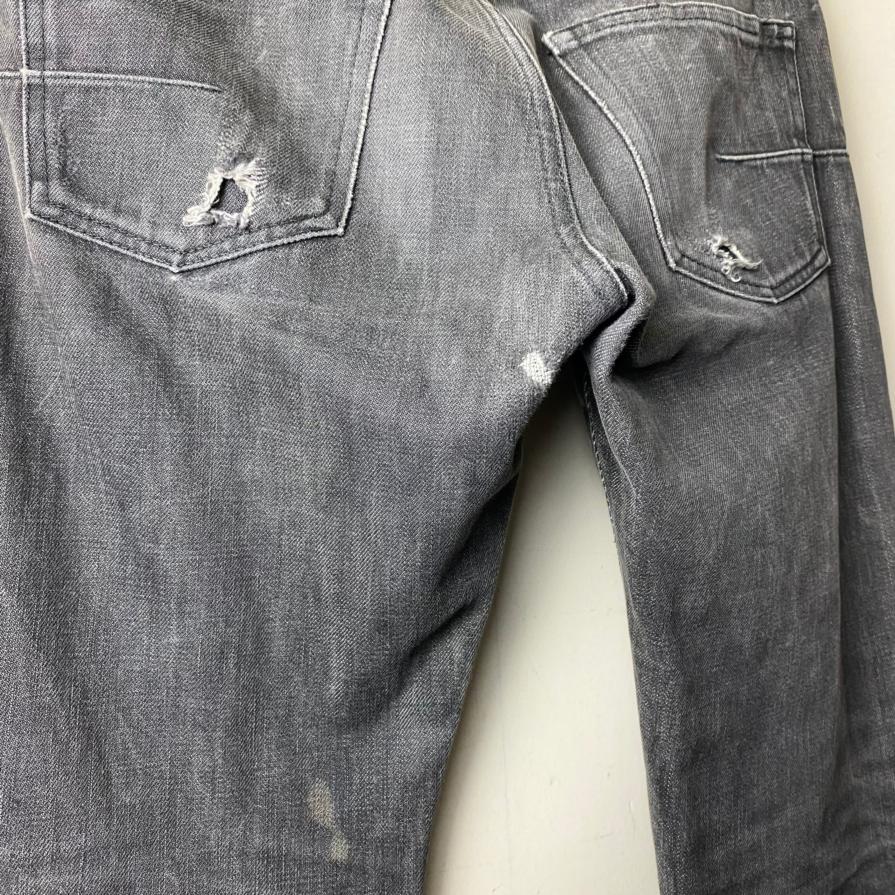 2003AW DIOR HOMME black skinny denim | NOIR ONLINE