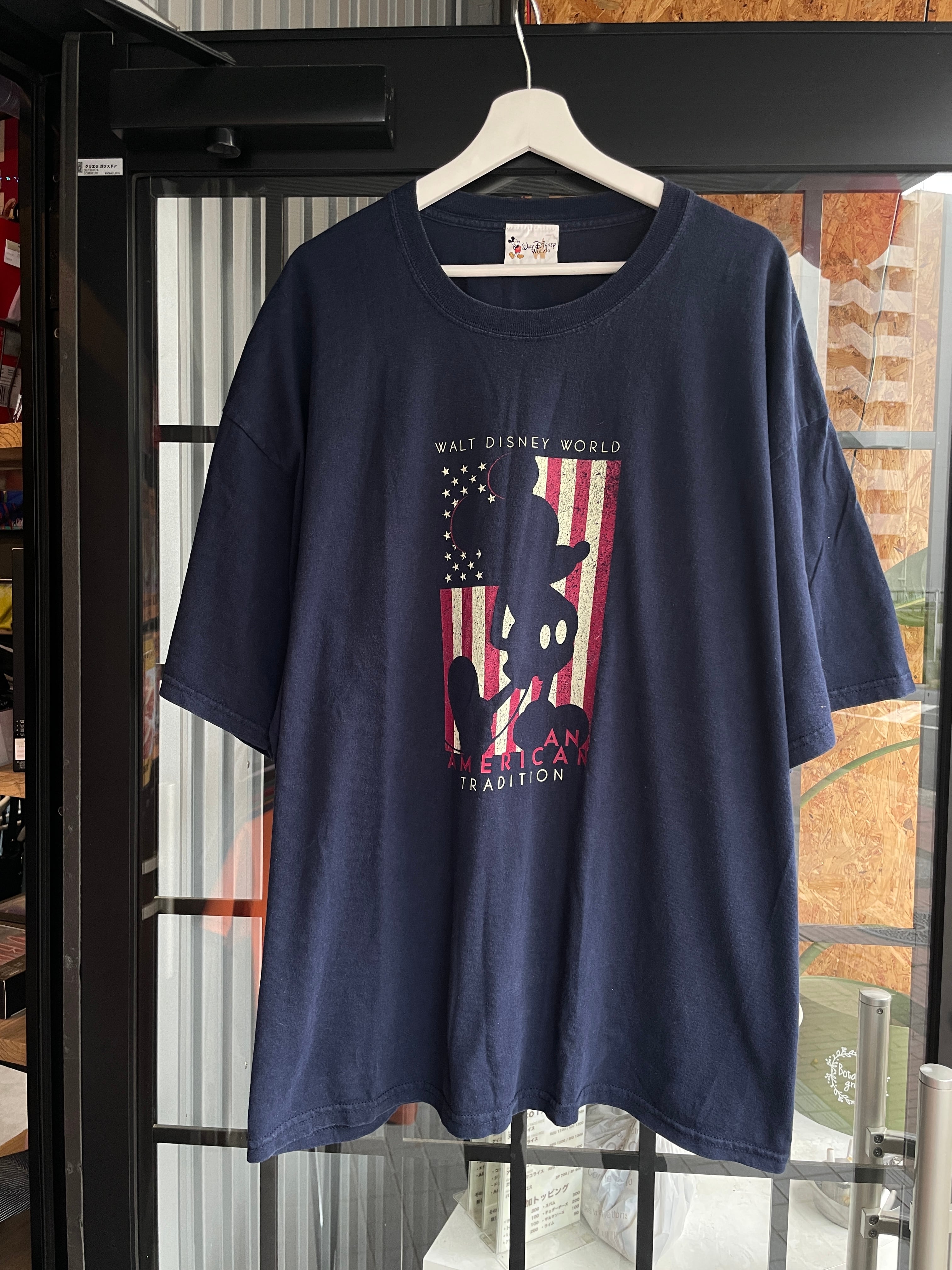 00's USA古着 disney ディズニー ミッキーマウス NAVY 星条旗 00's USA古着 disney ディズニー ミッキーマウス NAVY 星条旗