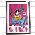 【MO】WASTEFUL INVASION/額入りイラスト