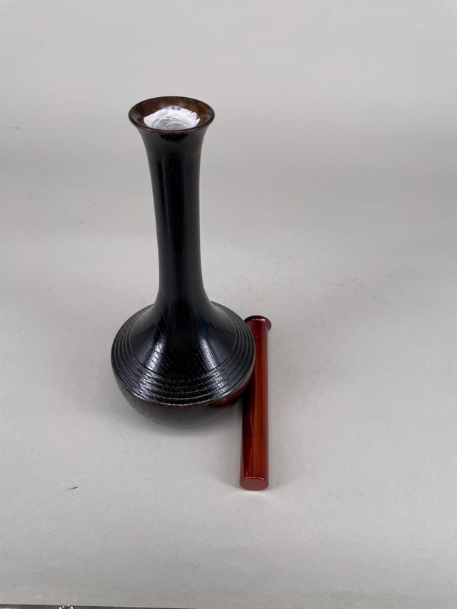 一輪挿し　木製