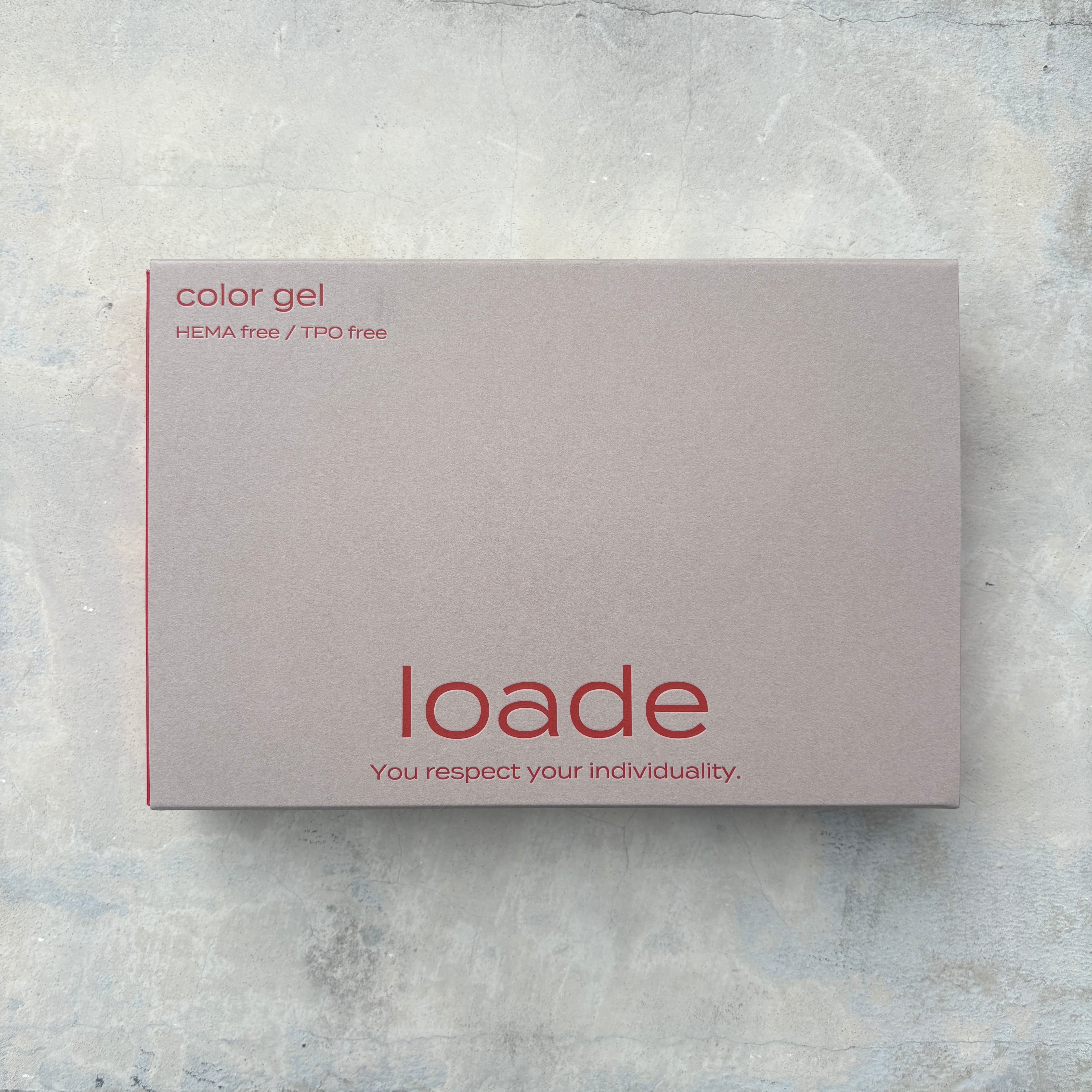 loade】color gel 24colors set | CLETO / loade