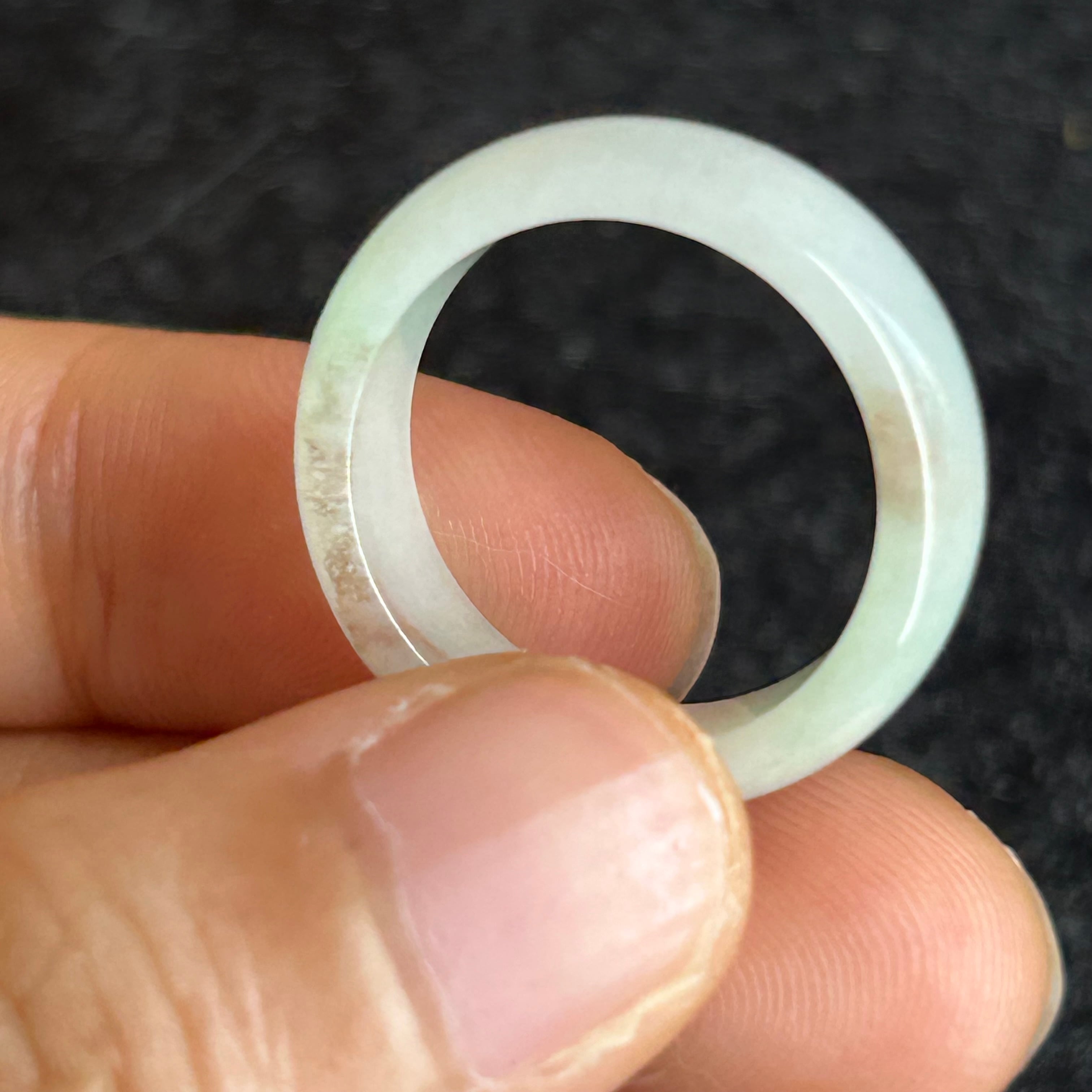 本翡翠指輪 リング ミャンマー産 ピンク 希少 可愛い 太め | FARBE