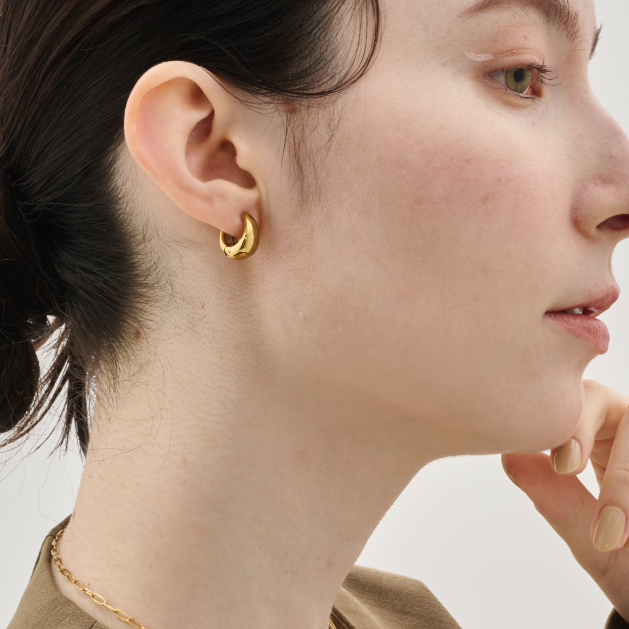 kumasan様　イヤリング　2点 イヤカフ・イヤリング】2way stainless plum SP398 | RIN. accessory