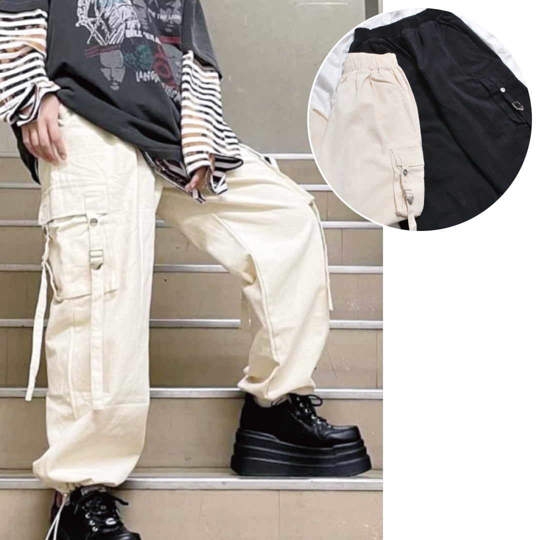 4コードポケットカーゴパンツ