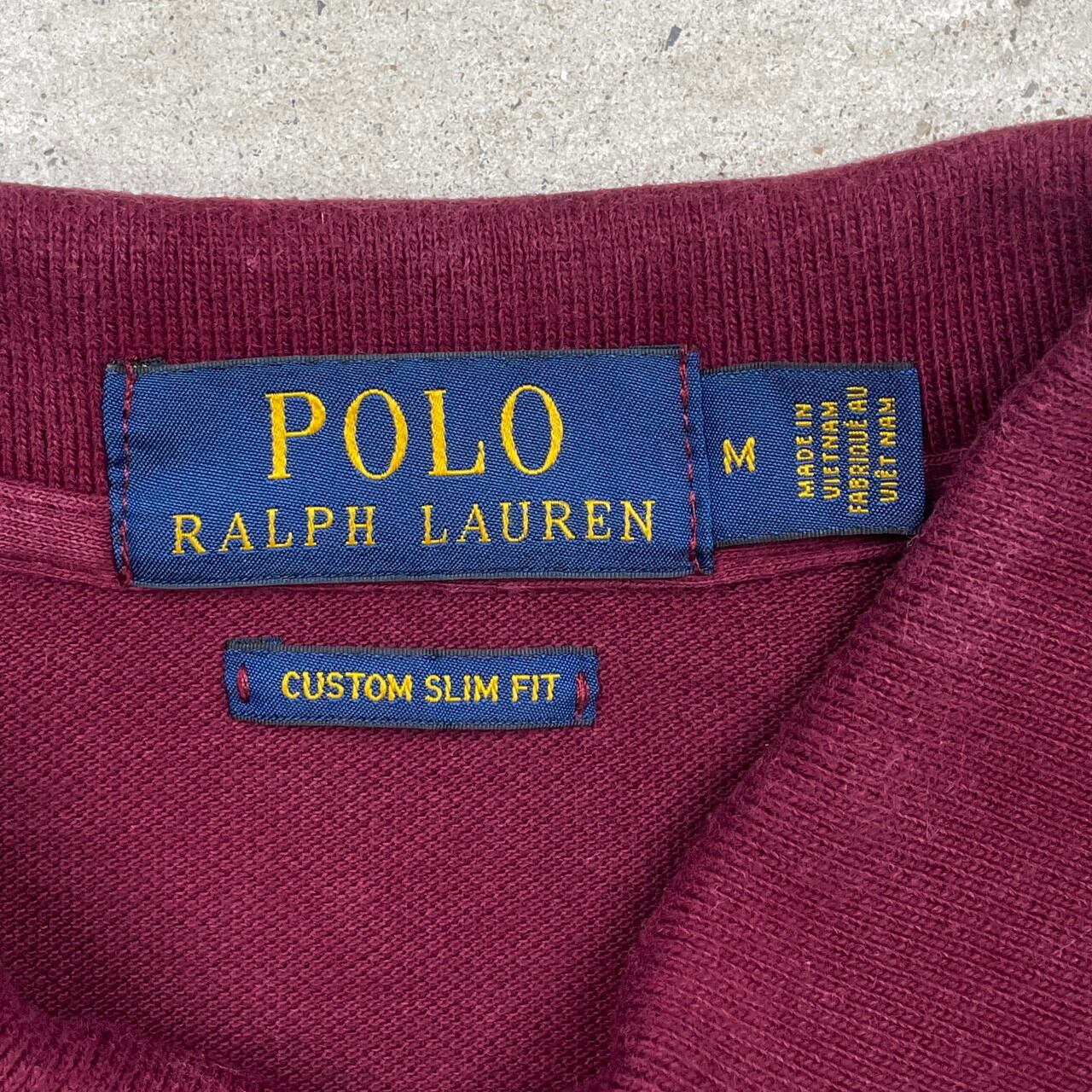 Polo Ralph Lauren ポロラルフローレン ポロシャツ 鹿の子 メンズM