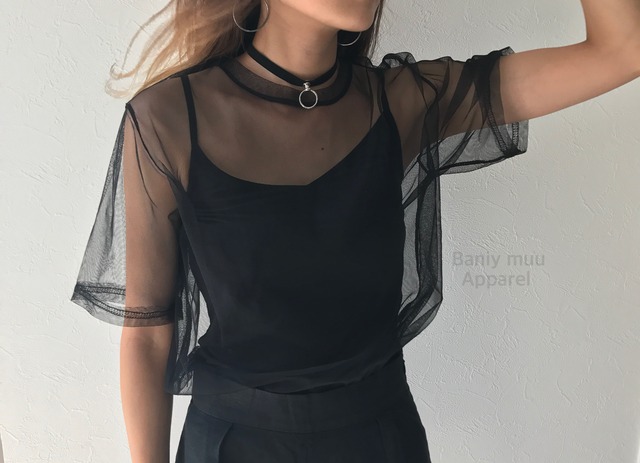 シースルーtシャツ Baniymuu