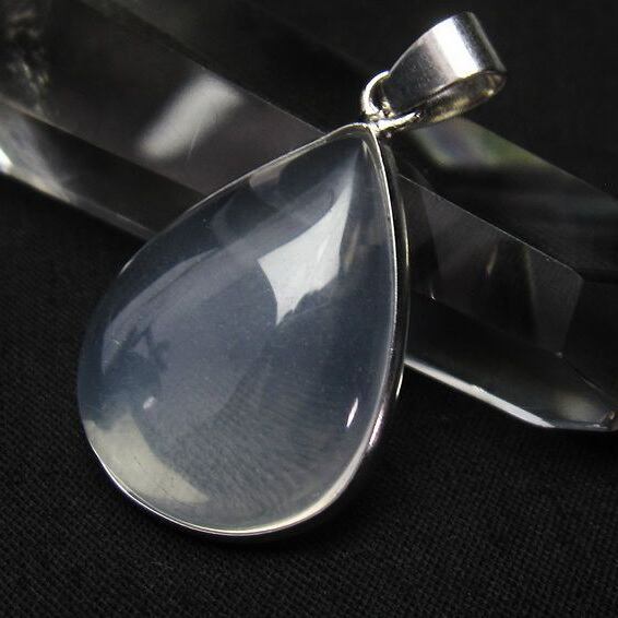 ミルキークォーツ ペンダント [M便 1/20] 112-3684