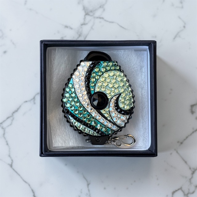 デコプティ　プッチ　グリーン【斜めがけタイプ紐60センチ】