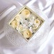 BEIGEシースルーBOX FLOWER