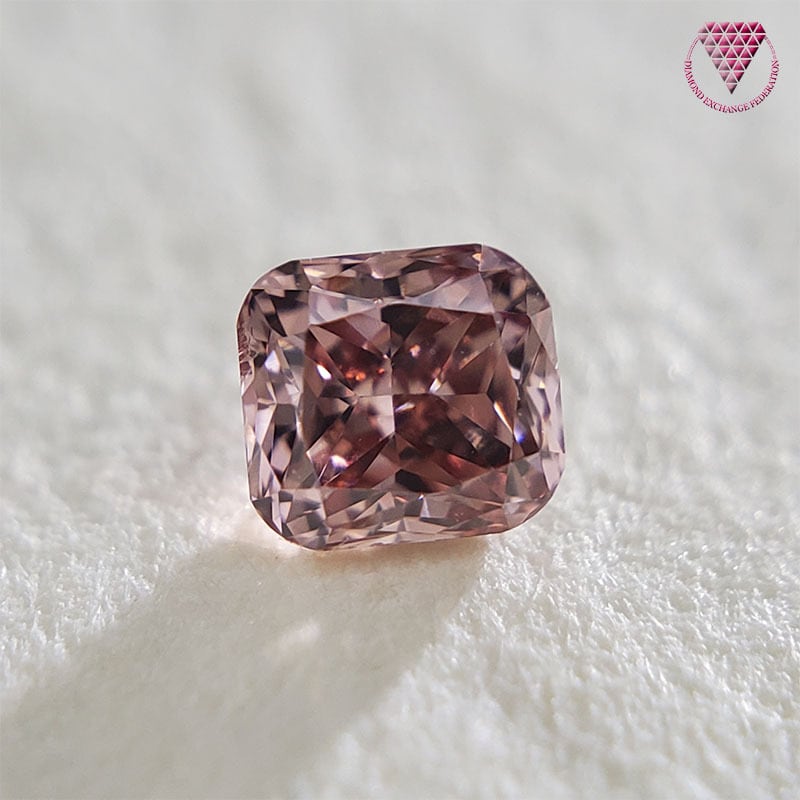 0.108 ct Fancy Deep Pink SI1 AGT 天然 ピンク ダイヤモンド ルース