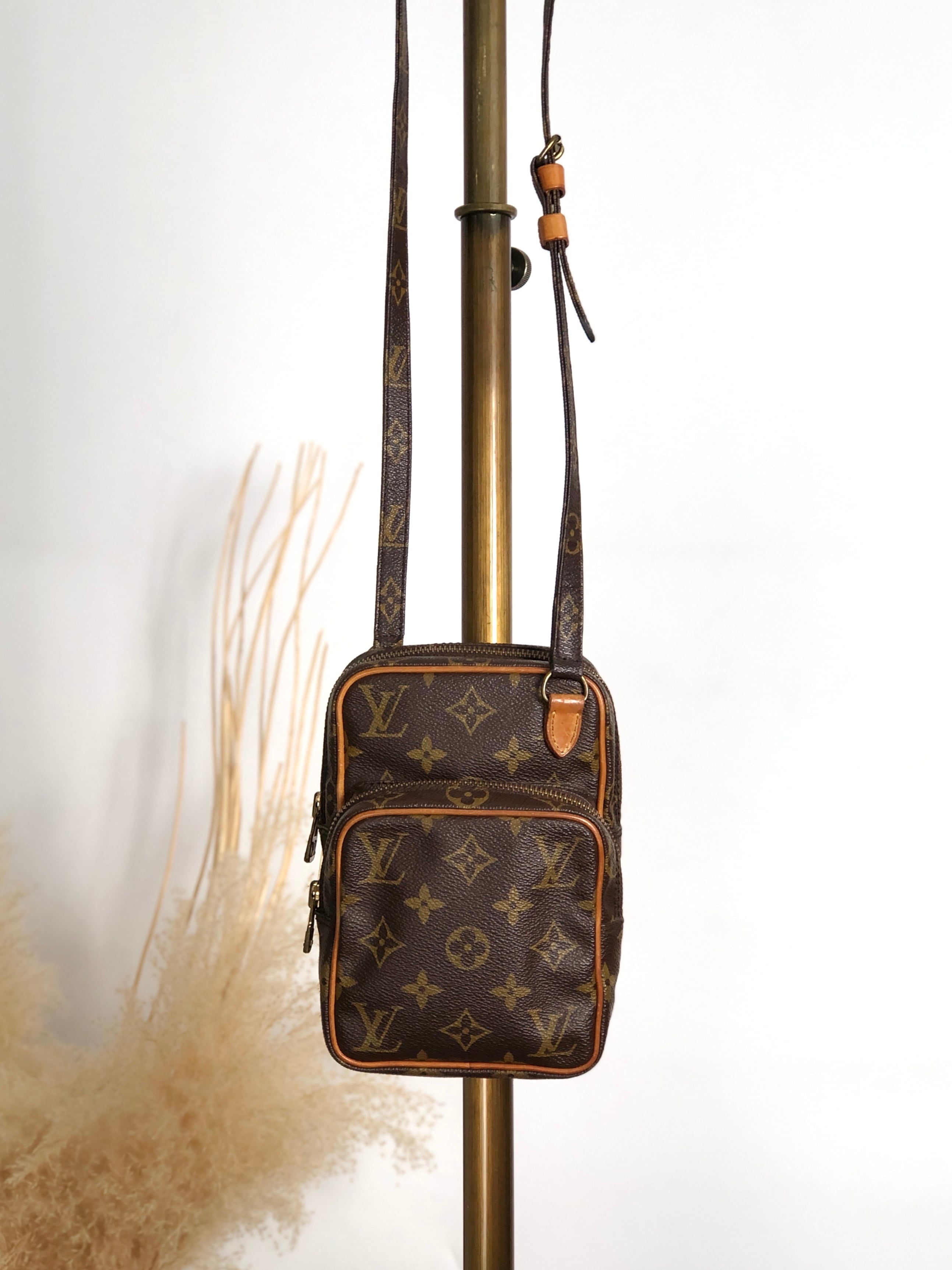 LOUIS VUITTON ルイヴィトン モノグラム ショルダーバッグ ブラウン