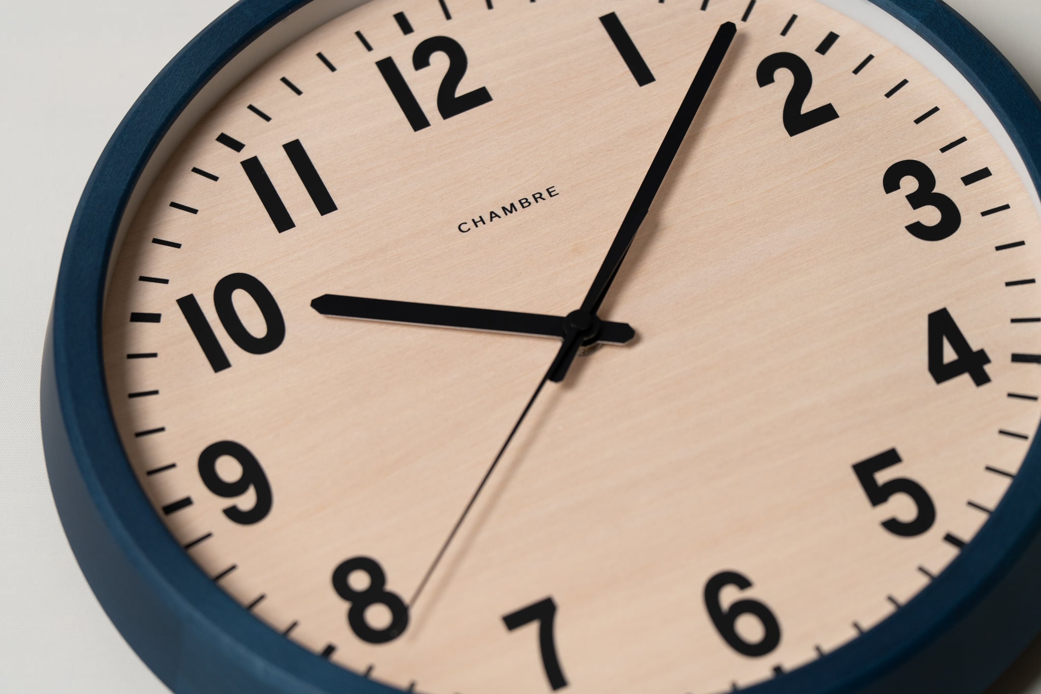 電波時計 PUBLIC CLOCK NAVY-renewal- | シャンブル【CHAMBRE】by