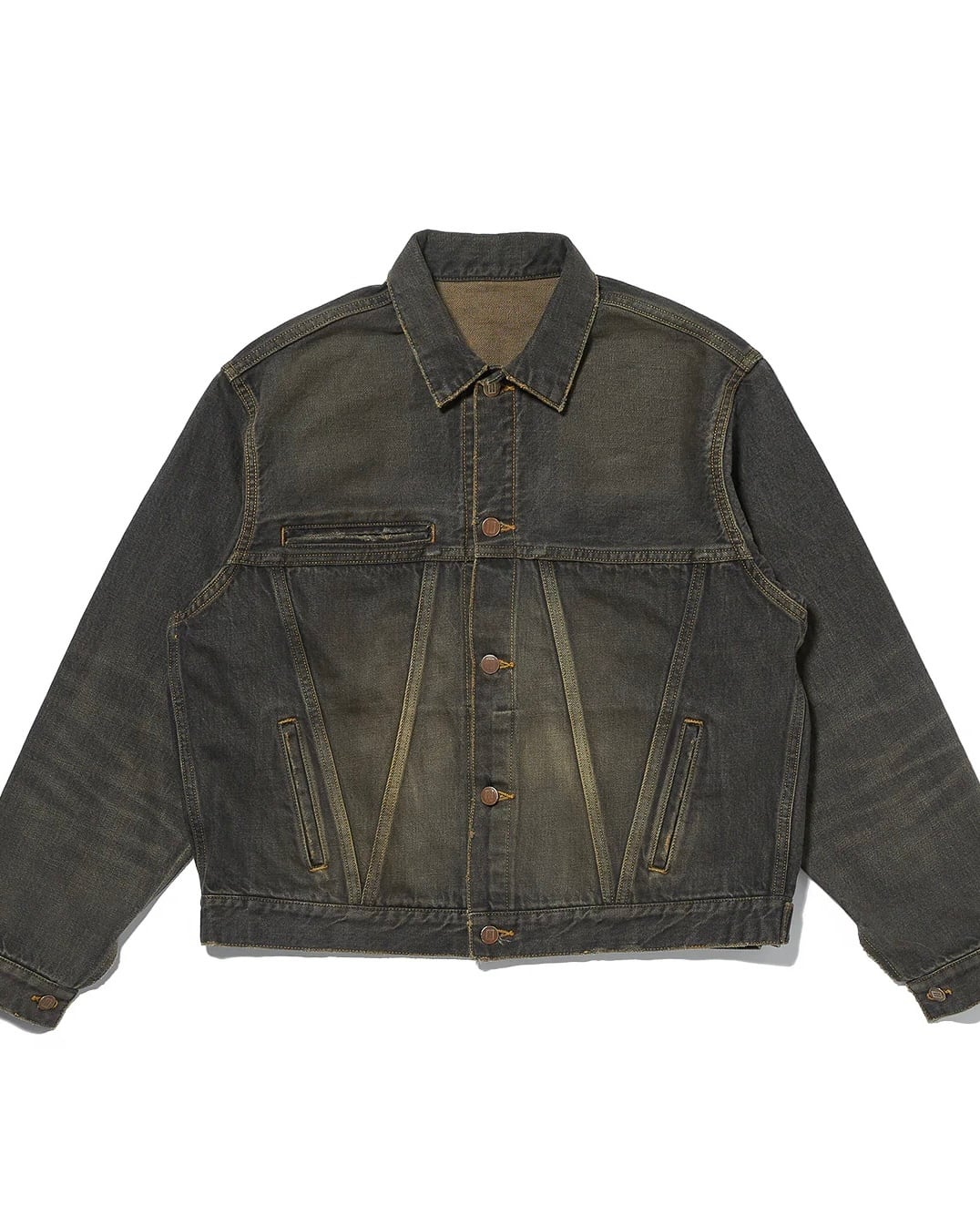 coffee black denim trousers daisuke tanabe coffee black denim 34