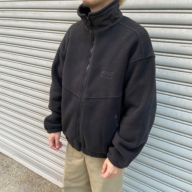 90s EddieBauer EBTEK ポーラテックフリースジャケット　黒　M