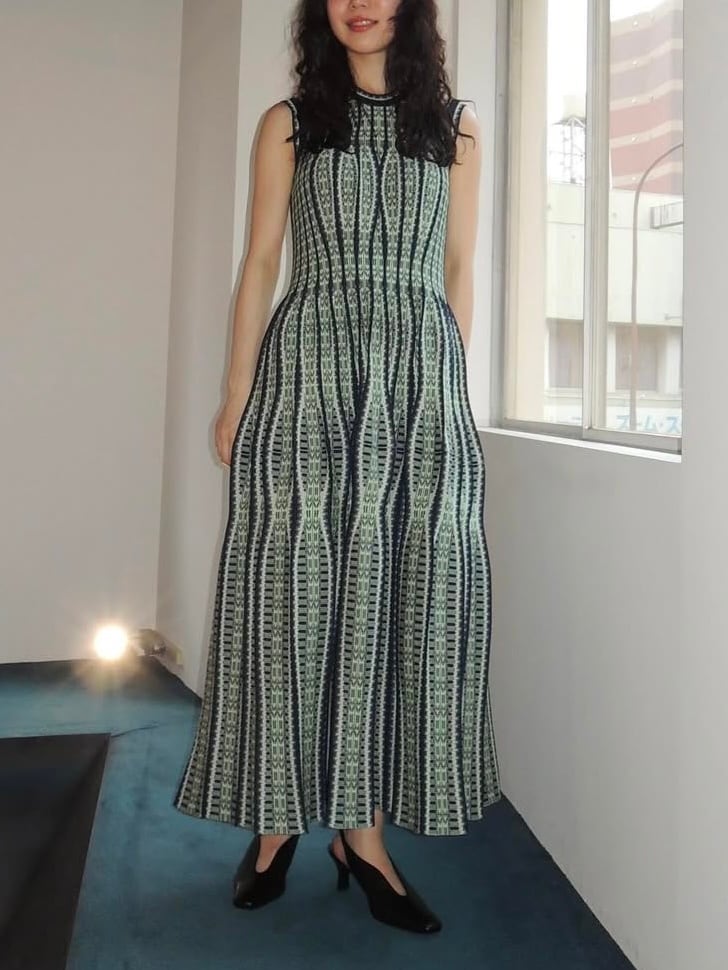 25SS】Mame Kurogouchi マメクロゴウチ / Lantern Knitted 25SS】Mame Kurogouchi マメクロゴウチ / Lantern Knitted