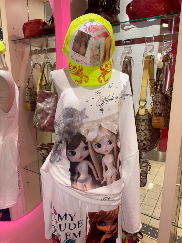 Printed Off Shoulder Tops y2k