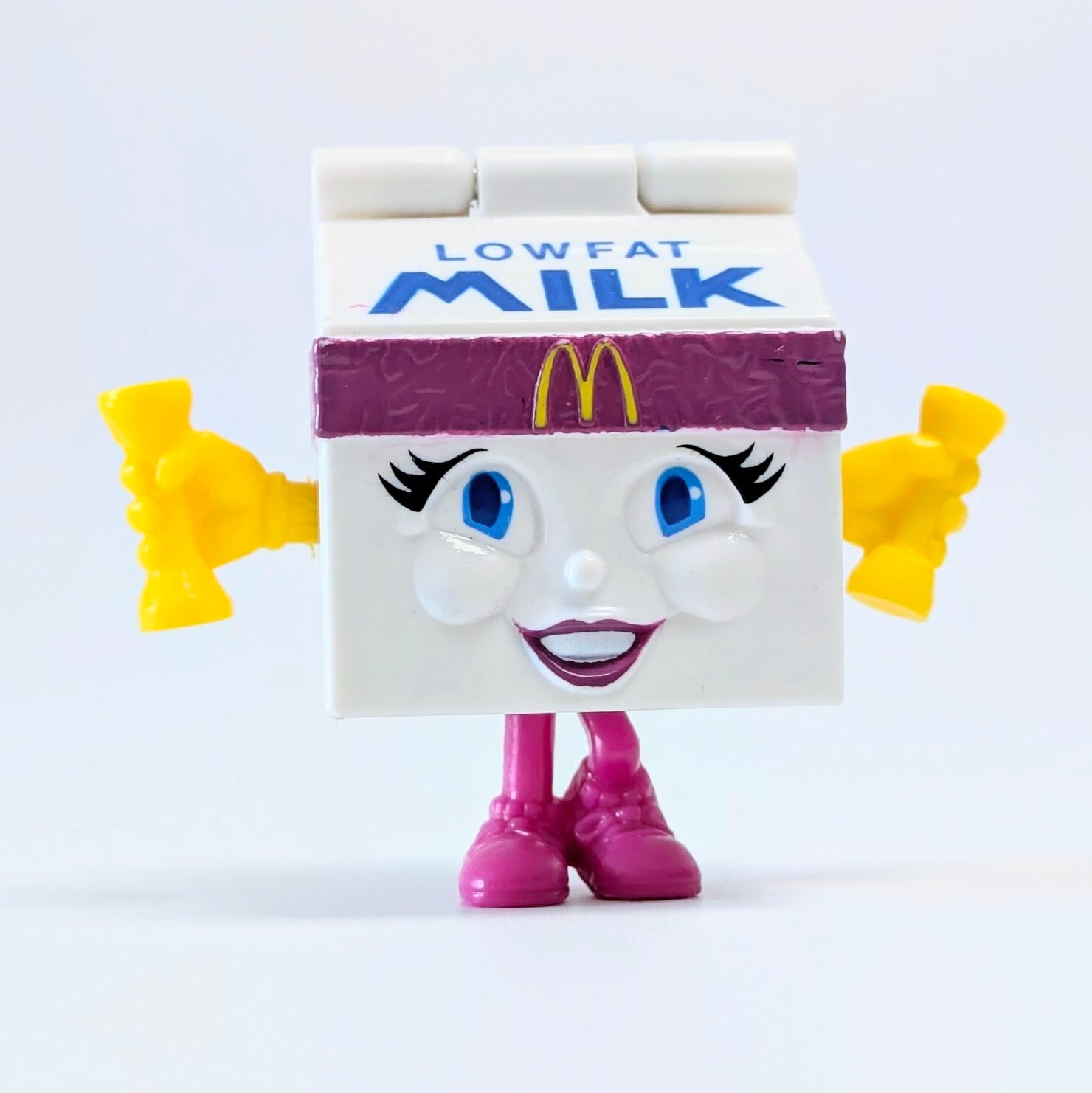 ☆ VINTAGE 1993 ☆【 McDonald's ( マクドナルド ) 】1993年マクドナルドミールトイ『 Food FUNdamentals(フード・ファンダメンタルズ)シリーズ』Milly(ミリー)Low Fat Milk / ハッピーミール 〚アメリカン雑貨 アメトイ〛