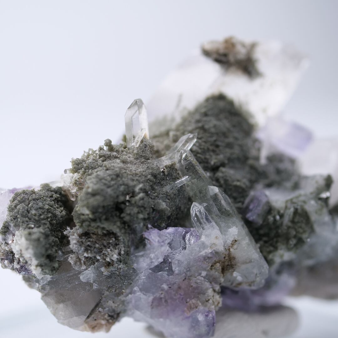 ヤオガンシャン産 フローライト 共生 / 原石 標本【D_2】 | ariife