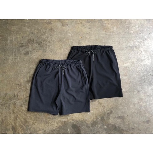 LAMOND (ラモンド) 『SHARI SHORTS』 Hard Twist Yarn Stretch Easy Shorts