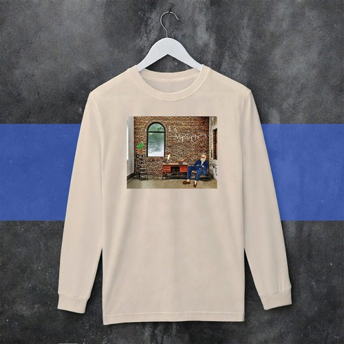 【長袖】relaxing day off <Book and pen>