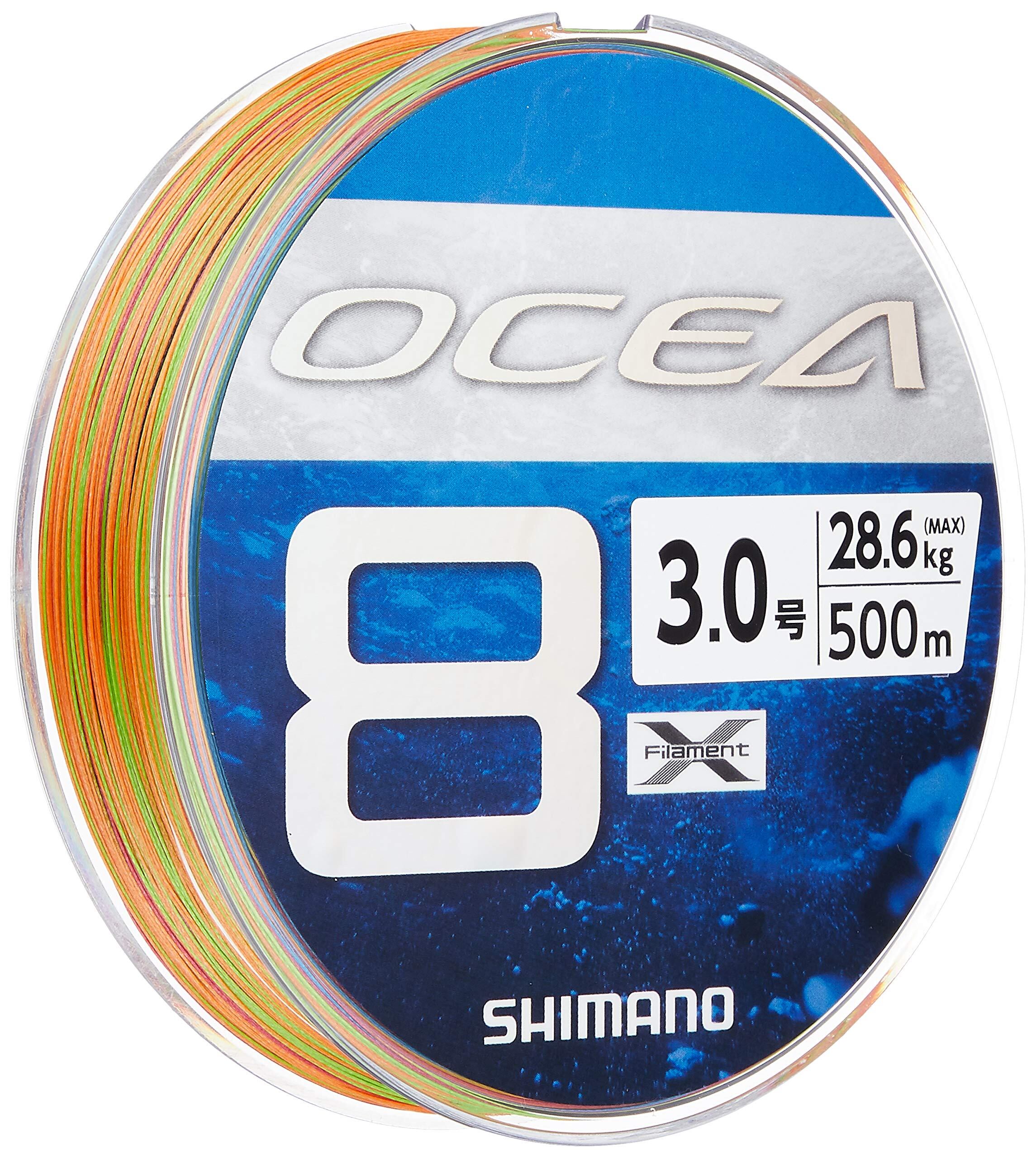 シマノ(SHIMANO) オシア 8 PE 400m 2号 10m x 5カラー LD-A81S [PEライン]