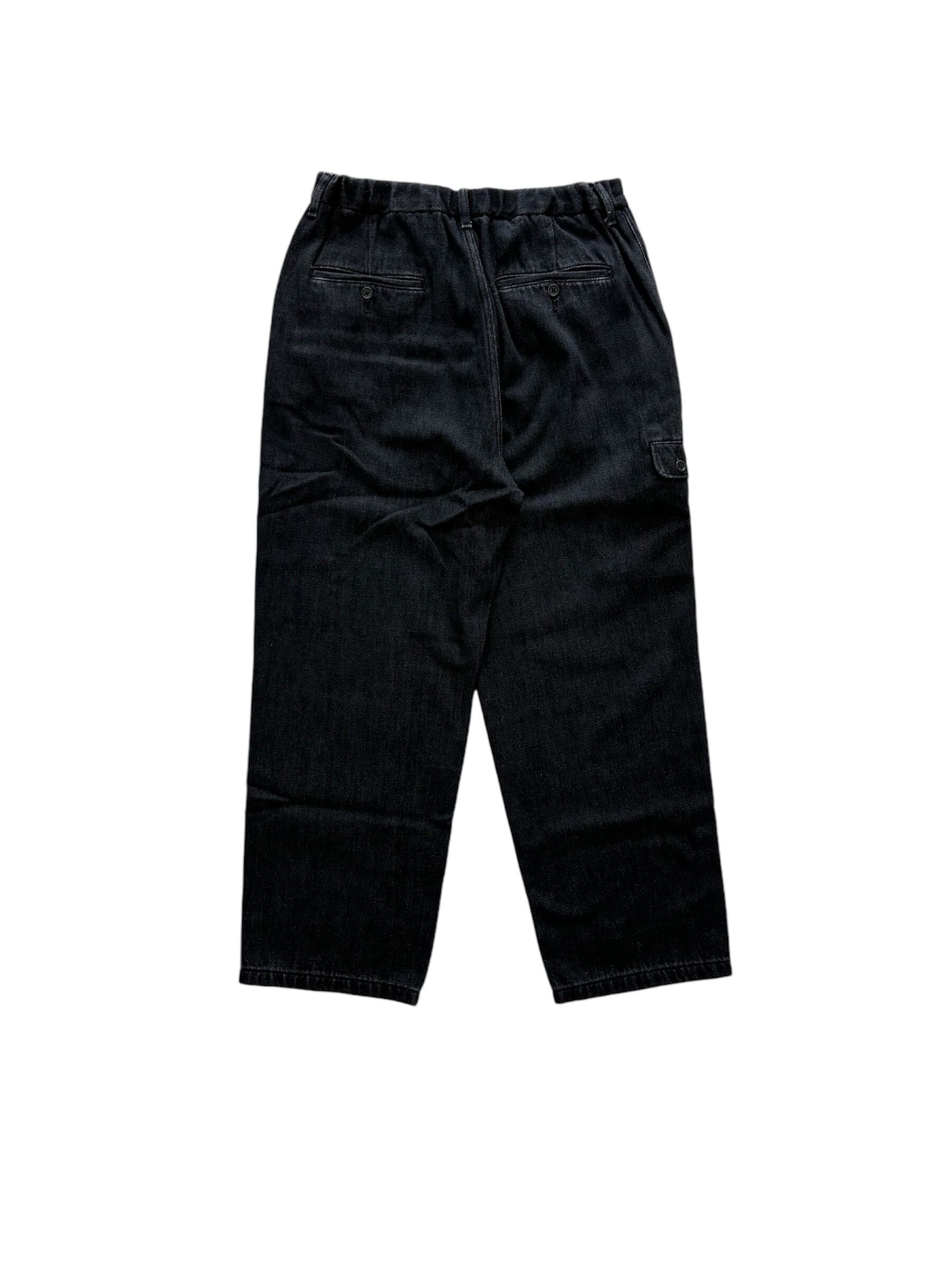 AW24 未使用 PWA LOOSE DENIM TROUSERS ブラック