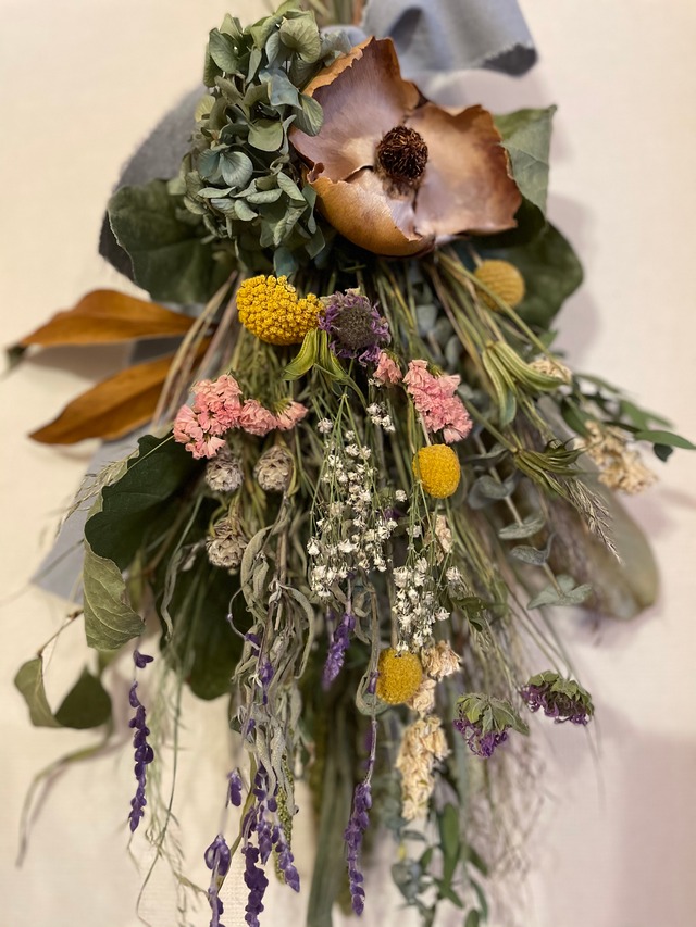 パームフラワーのスワッグ