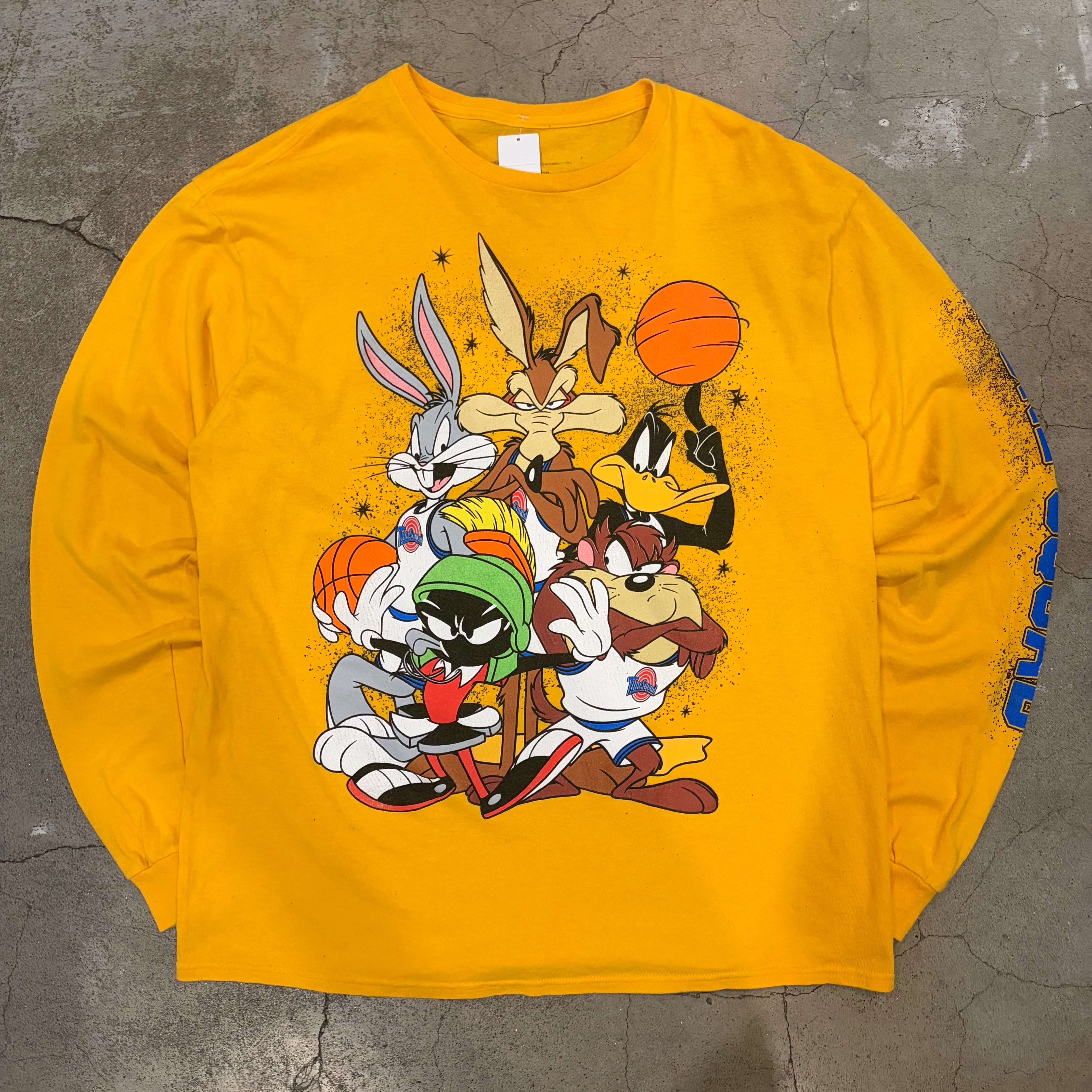 SPACE JAM character print long sleeve t-shirt | 仙台 古着屋