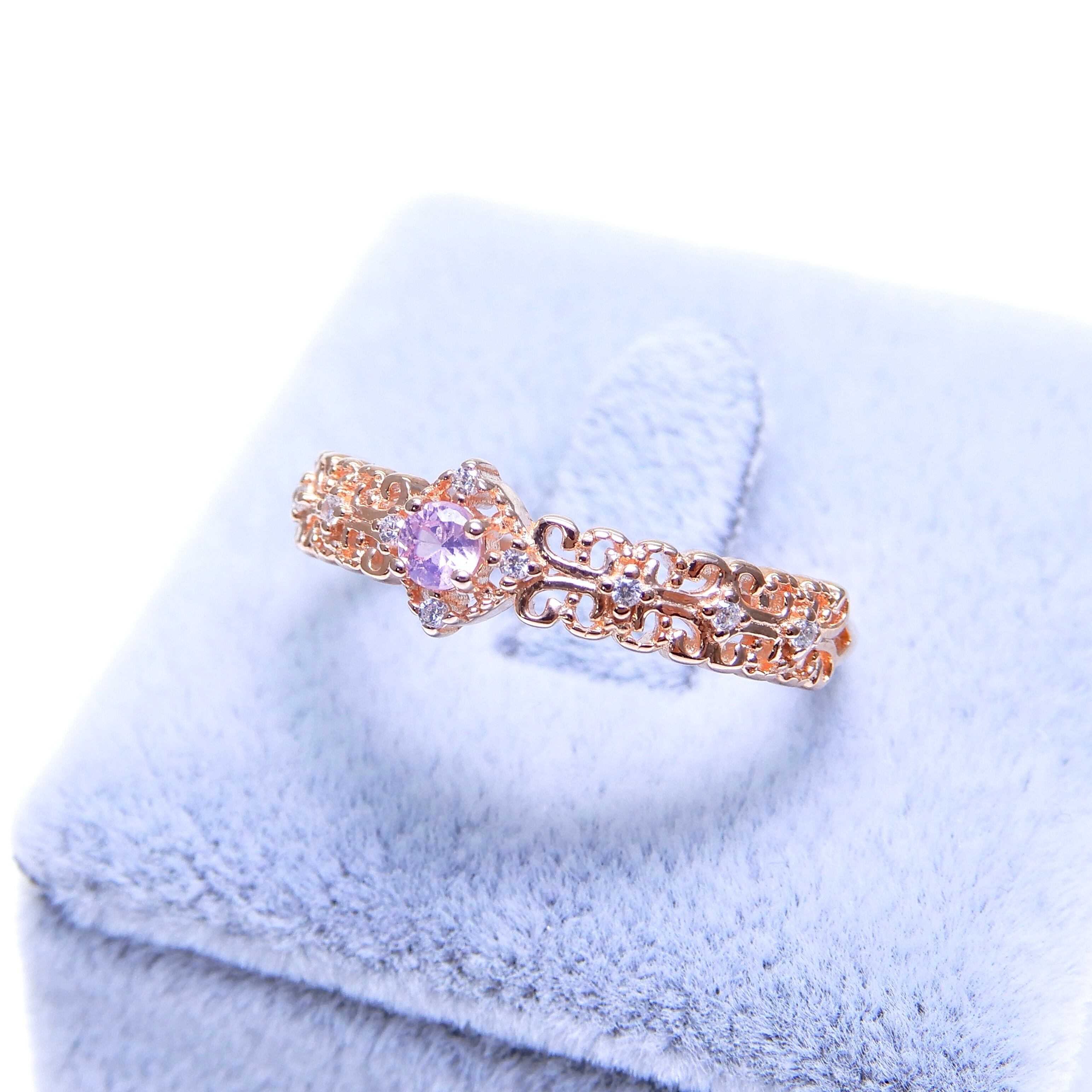 リング♦︎シルキーサファイア♦︎PGカラー《0034》