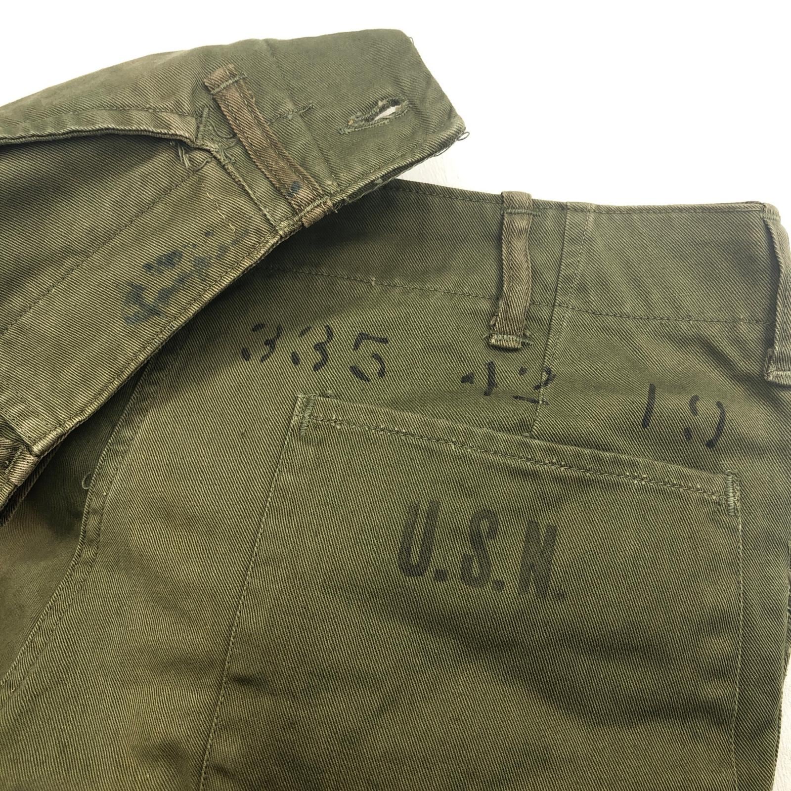 U.S.NAVY N-3 コットンツイル パンツ トラウザーズ ユーティリティ