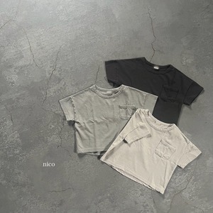 プレーンポケットTシャツ(75-120サイズ)