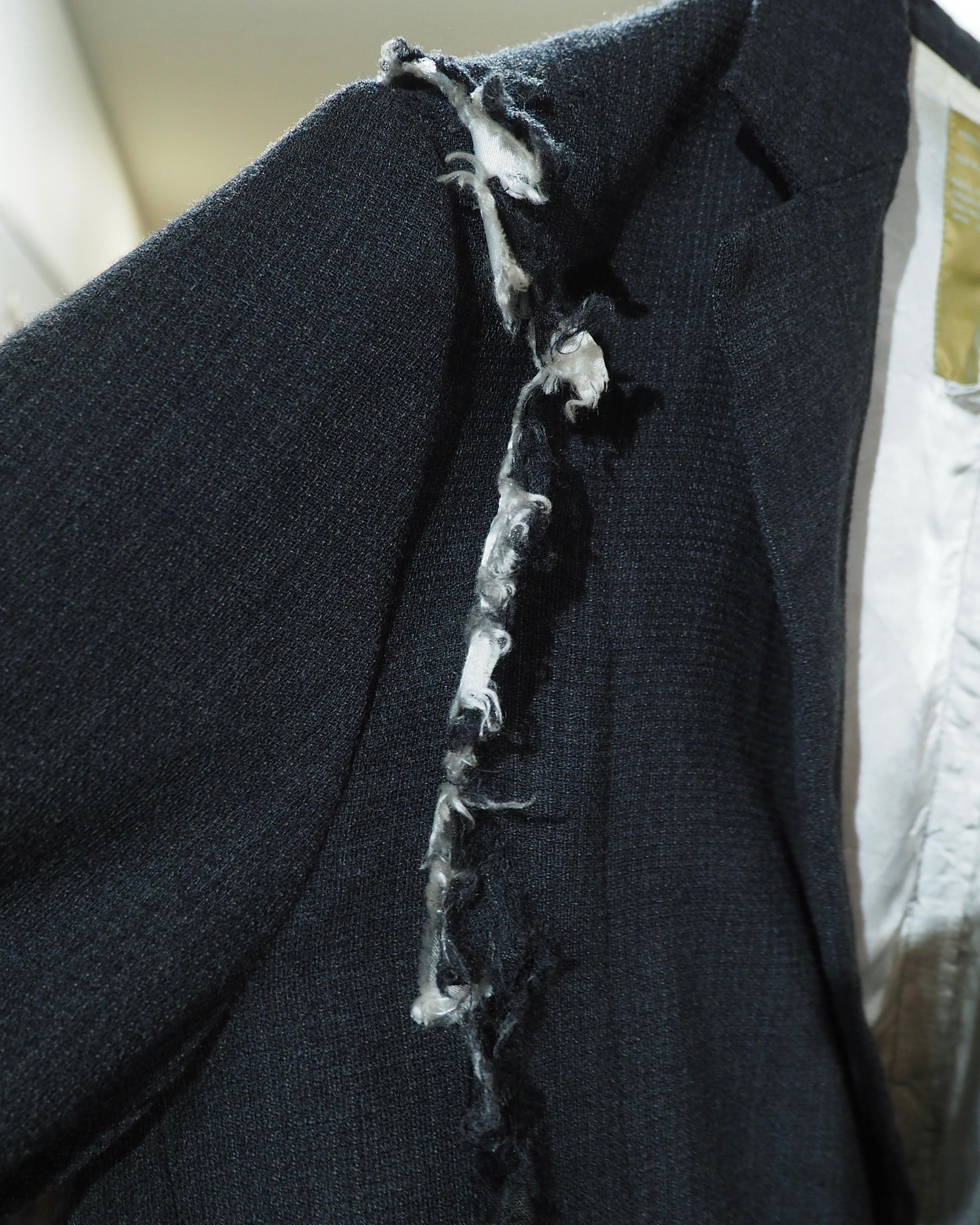 ” NOZOMI ISHIGURO - ノゾミイシグロ ” ” 再構築 ‐ Reconstruct ” Special Archive Tailored jacket