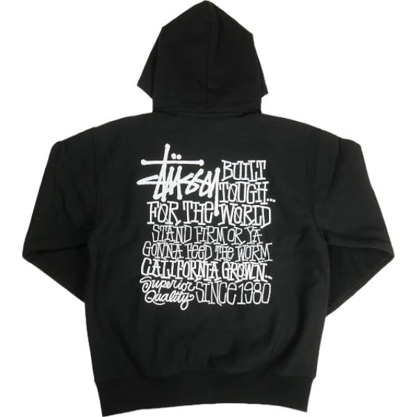 Size【M】 STUSSY ステューシー 24SS CALIFORNIA GROWN HOODIE BLACK