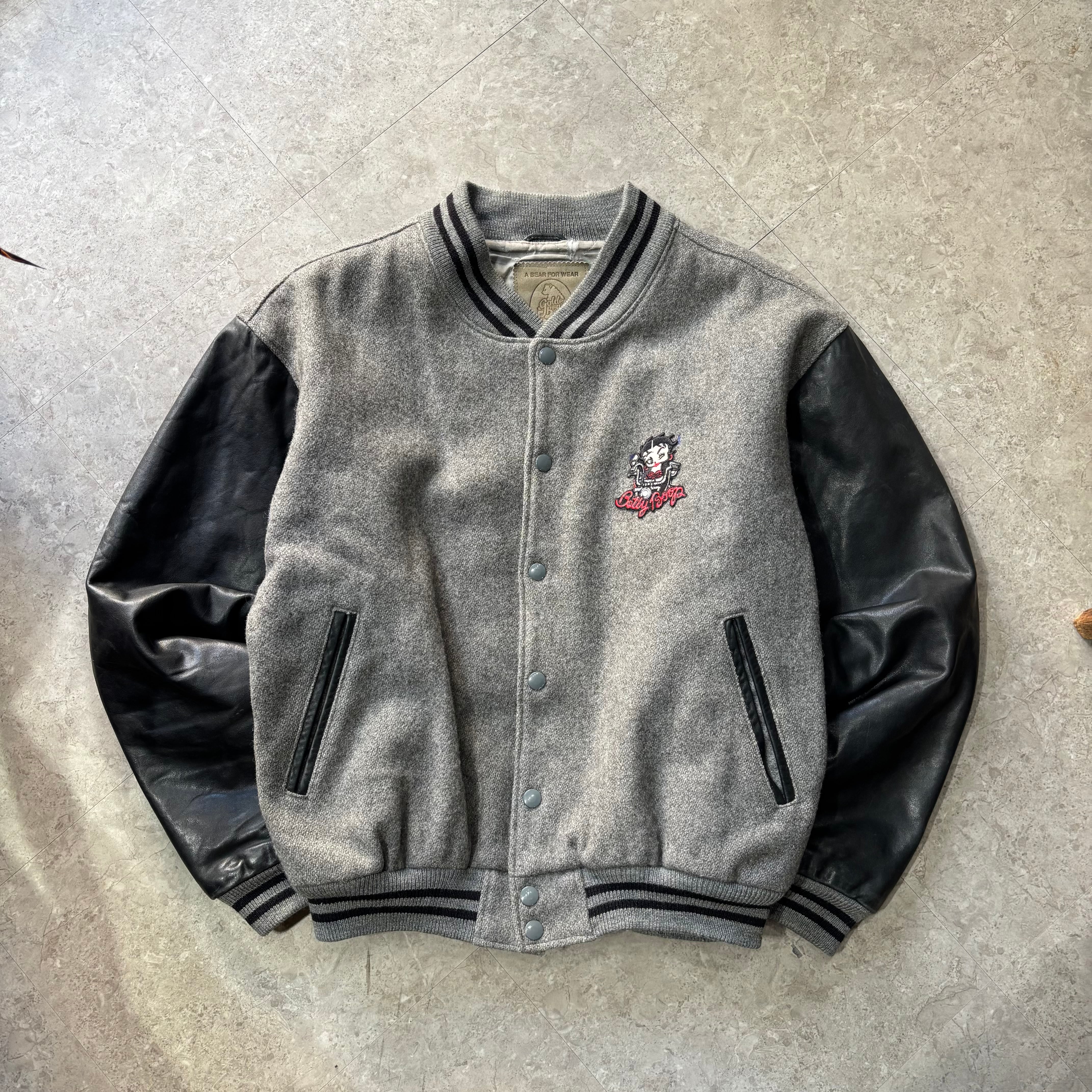 90s Golden Bear " Betty Boop "stadium jacket【仙台店】