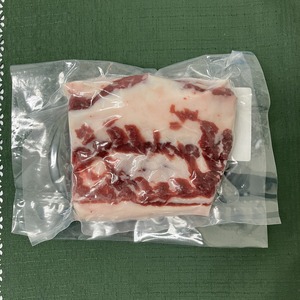 アナグマ肉バラブロック（愛媛県）400ｇ【冷凍】【中級者向】