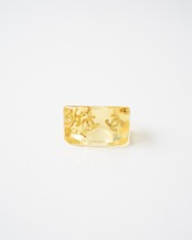 〈CHANEL〉CC Mark Clear Ring 2001SS